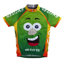 Mr. Excited-Camiseta de Ciclismo para niños, Ropa de manga corta para Ciclismo de montaña, de secado rápido, transpirable 2024 - compra barato