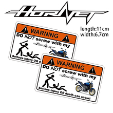 KODASKIN Motorcycle Cheap Creative Warning Sticker Decal for Honda CB599 CB600 HORNET 2024 - buy cheap
