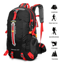 Mochila de viagem à prova d'água, 40l, mochila de viagem, acampamento, caminhada, dia, escalada, tática, para homens e mulheres, à prova d'água 2024 - compre barato