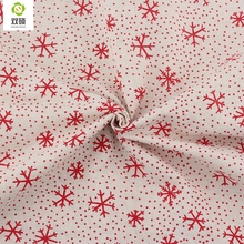 Tela de lino y algodón con estampado navideño, tejido de decoración navideña para Patchwork, cortinas, cojines, almohadas, 145x50CM, M73 2024 - compra barato