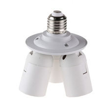 3/4 in1 E27 110V-240V Led Bulb holder 3 in 1 Base Socket Splitter LED Bulb Holder Socket Splitter Light Lamp Bulb Adapter Holder 2024 - buy cheap