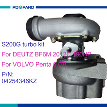 Conjunto de turbo cargadores S200G para VOLVO, Penta DEUTZ, BF6M2012C, 6.07L, 04254346KZ, 4254346KZ, 04254346, 4254346, 20517286, 318438 2024 - compra barato