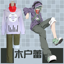 Japan anime Mekaku City Actors Kagerou Project Kido Tsubomi Hoodie Sweatshirt Cosplay Unisex Fashon Music coat Anime Cotton Fall 2024 - buy cheap