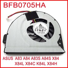 Вентилятор охлаждения для видеокарты ASUS A83 A84 A83S A84S X84 X84L X84C K84L X84H 2024 - купить недорого