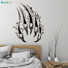 Claw Scratches Wall Decal Claws Vinyl Sticker Original Stickers Home Vinyl Decor Fiercely  Removable Living Room for Man YT1489 2024 - buy cheap