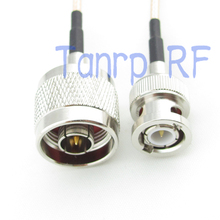 2 piezas 20 CM Pigtail coaxial cable RG316 cable de extensión cable de 8 pulgadas N macho a BNC macho RF adaptador de conector 2024 - compra barato