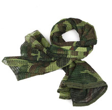 Military Camouflage Tactical Mesh Breathbale head Scarf Sniper Face Veil Scarves For  Airsoft Hunting Cycling Neckerchief 2024 - buy cheap
