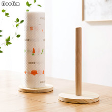 Подставка для бумажных полотенец из натурального бамбука 2024 - купить недорого