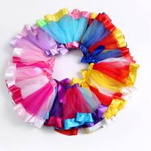 1-9Y dance skirt fluffy ballet tutu skirt girl polychromatic kids skirt baby faldas girls saias skirt for child robe tutu fille 2024 - buy cheap