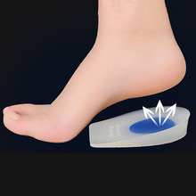 USHINE Super Soft Medical Silicone Gel Heel Pad Cushion Calcaneal Spur Heel Spur Cushioning Relief Foot Pain Heel Pad Insole 2024 - buy cheap