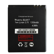 3.7V BL6417 Battery For Quality For FLY BL 6417 IQ239 IQ 239 New Mobile Phone Lithium 1350mAh Battery Replacement Parts 2024 - buy cheap