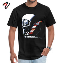 Camiseta soviética, camiseta com gola redonda, masculina, de alta qualidade 2024 - compre barato