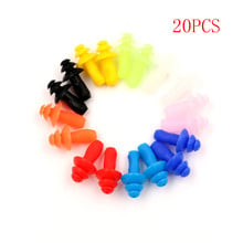 20PCS Waterproof Swimming Silicone Swim Earplugs For Adult Swimmers Children Diving Soft Anti-Noise Ear Plug 2024 - buy cheap