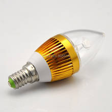 [Seven Neon]Free shipping E14 3*1W 220V white/warm white led candle bulb 2024 - buy cheap