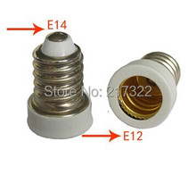 100PCS,E14 TO E12 adapter Conversion socket High quality material fireproof material E14 TO E12 socket adapter Lamp holder 2024 - buy cheap