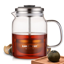 Kamjove Teapot Pressure Pot Coffee Pot Pu 'er Tea Art Pot French Presses Tea Pot For Puer ORANGE A75 A76 380ml 560ml 2024 - buy cheap