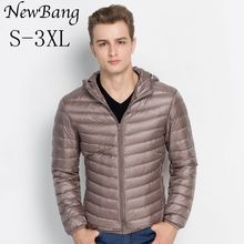 Newbang jaqueta masculina ultraleve de penas, casaco quente e leve para homens portátil e à prova de vento 2024 - compre barato