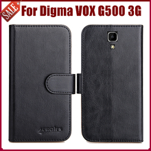 Realmente! Digma capa protetora para smartphone vox g500, capa 3g tipo carteira de couro, 6 cores de alta qualidade 2024 - compre barato