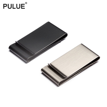 New Double Layer Metal Money Clips Pocket Wallet Unisex Stainless steel Double Sided Credit Card Money Holder Bill Cash Clamp 2024 - buy cheap