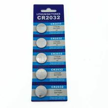 Free Shipping CARD 100pcs/Lot CR2032 3V Cell Battery Button Battery Coin Battery cr 2032 lithium battery For Watches,clocks 2024 - buy cheap