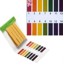 PH Litmus Paper 80 Strips PH Test Strip Aquarium Pond Water Testing Full Range Alkaline Acid 1-14 Test Paper Litmus Test 2024 - купить недорого