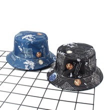 Sombrero de cubo plegable de doble cara para mujer, gorra de cubo de doble cara, estilo Hip Hop, unisex 2024 - compra barato