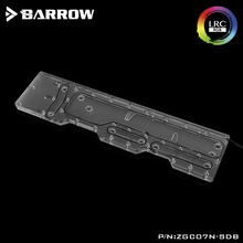 Barrow Acrylic Board as Water Channel use for Zidli ZG07 Computer Case for Both CPU and GPU Block RGB 5V 3PIN Waterway Boards 2024 - buy cheap