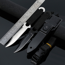 New Military Knives Stainless Steel Fixed Blade Tactical Knife Outdoor Diving Hunting Knife Survival Camping Knives +ABS Sheath 2024 - buy cheap