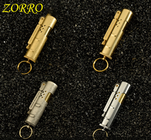 Gasoline Lighter For Cigarette Smoking Vintage Masculinity Style Mini Oil Petrol Refillable Fire Lighter 2024 - buy cheap