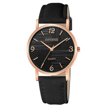 Женские кварцевые наручные часы Zegarek damski, кожаный ремешок с бриллиантом 2024 - купить недорого