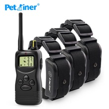 Petrainer 1000M 900B-3 Waterproof and Rechargeable Dog remote training shock collar for 3 dogs 2024 - buy cheap