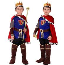 Disfraces de halloween para niños y niñas, disfraz de Príncipe y Rey para carnaval, fantasía Infantil, Cosplay 2024 - compra barato