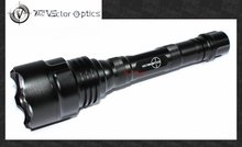 Vector Optics Longbowma Tactical Rechargeable R2 LED Flashlight 440 Lumens Hunting Torch with Gun Barrel Mount 2024 - buy cheap