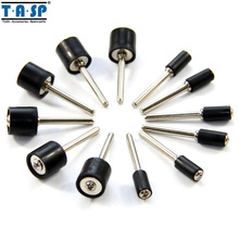 TASP Sanding Drum 12pcs 12.7mm & 6.3mm Rubber Mandrel within 3.2mm Shank Mini Drill Rotary Tool Accessories 2024 - buy cheap