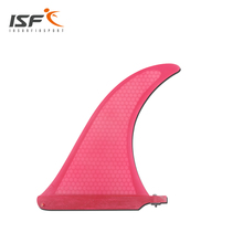 Red longboard surfboard fins quilhas paddle surfboard Fcs fins carbonfiber four Quad FCS future fin 2024 - buy cheap
