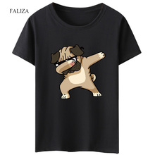 2021 New Summer Casual Mens T-shirts Fashion Animal Dog Print Hipster Funny T Shirt Men Street Hip-hop Tee Shirt Male Tops TX133 2024 - buy cheap