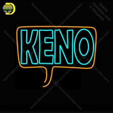 Неоновая вывеска для Cersive Keno 3, неоновая лампочка, высветильник ка s, стеклянная трубка, значок магазина светсветильник ников, логотип на заказ 2024 - купить недорого