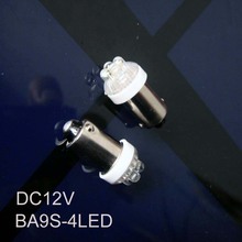 Luces led instrumento BA9S 12V de alta calidad, bombillas led BA9S para coche 12V BA9S led indicador de advertencia del salpicadero envío gratis 50 unids/lote 2024 - compra barato