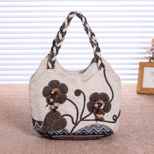 Fashion String Appliques Women Small Travel handbag!Nice Floral Appliques Lady Cute Day Clutches bags All-match Saddle Carrier 2024 - buy cheap