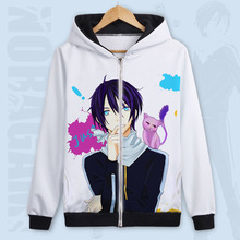 Fashion Men's Women's Hooded Anime Noragami YATO Cosplay Fleece Hoodie Unisex Hoodies & Sweatshirts Hoody Jacket Coat 2024 - buy cheap