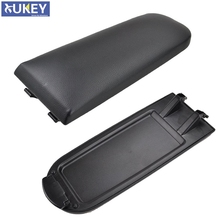 Armrest Latch Cover For Seat Ibiza 6J Center Console Arm Rest Storage Box Lid Cover Car Pad 2024 - buy cheap