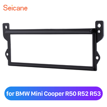 Seicane 1 Din Car Panel Plate in Dash Trim Kit for BMW Mini Cooper R50 R52 R53 Installation Refitting Frame 2024 - buy cheap