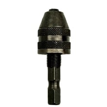 Hot Selling 1/4" Keyless Drill Chuck Hex Shank Screwdriver Impact Driver Adaptor Dril Bit 0.5-3mm 2024 - buy cheap