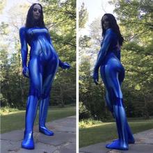 Mono con estampado de Samus Aran para Halloween, traje Unisex de una pieza, cuerpo completo, manga larga, Zentai 2024 - compra barato