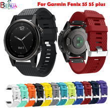 20mm Sport Watchband For Garmin Fenix 5S 5Splus 6s 7S Smartwatch Replacement Quick Release Silicone Strap WristStrap Accessories 2024 - buy cheap