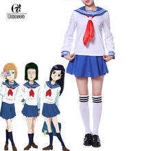 ROLECOS New Anime Mob Psycho 100 Cosplay Costumes Tome Kurata Ichi Mezato Tsubomi Cosplay Costumes Japanese School Girl Uniform 2024 - buy cheap