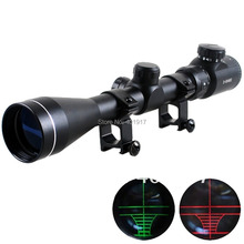 TUOFENG 3-9x40 Red And Green Illuminated Air Rifle Gun Optics Sniper Hunting Scope Sight - Free shipping 2024 - buy cheap