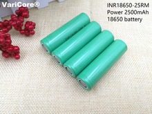 4 Uds. INR18650-batería de litio recargable para cigarrillo electrónico, Original, 25RM, 18650, 2500 mAh, 20A 2024 - compra barato