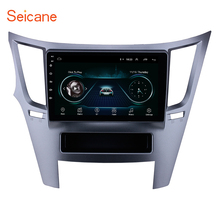 Seicane 9 дюймов Автомобильный радиоприемник с навигацией GPS Android 8,1 для Subaru Outback 2010-2016 левосторонний привод Поддержка TPMS DVR Mirror link 3G 2024 - купить недорого