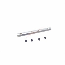 Conector de aluminio 2020, gran oferta, longitud de 100mm, tornillo de M5 de soporte, estándar europeo, serie 20/30/40/45, piezas de perfil de aluminio 2024 - compra barato